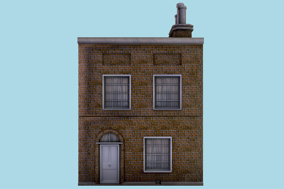 Old City Building 3d model